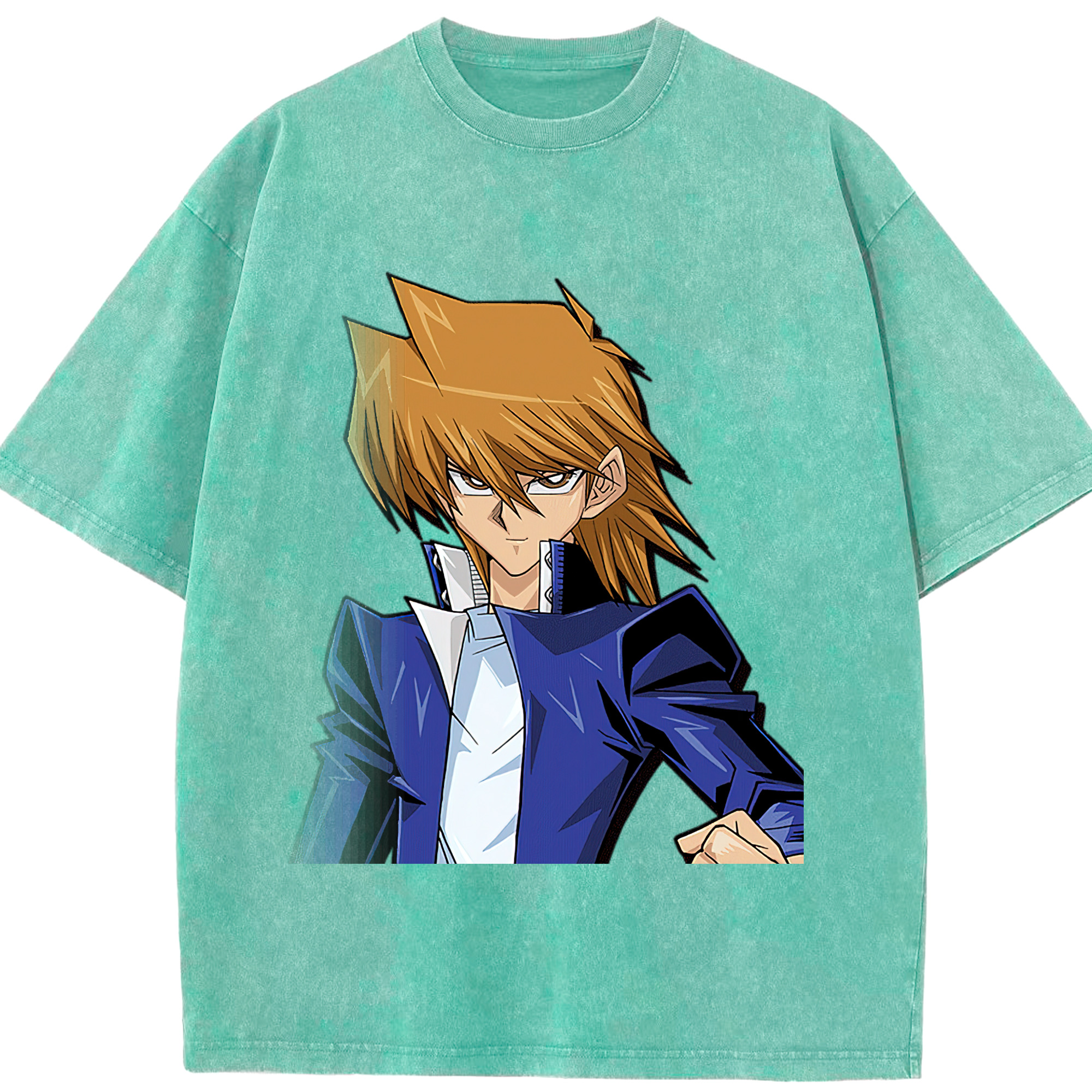 （画像用） 遊☆戯☆王 Yu-Gi-Oh! 綿100% ヴィンテージ風 半袖Tシャツ（フロントプリント）
